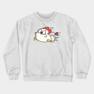 Runaway Chicken Crewneck Sweatshirt